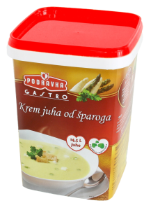 Creamy asparagus soup