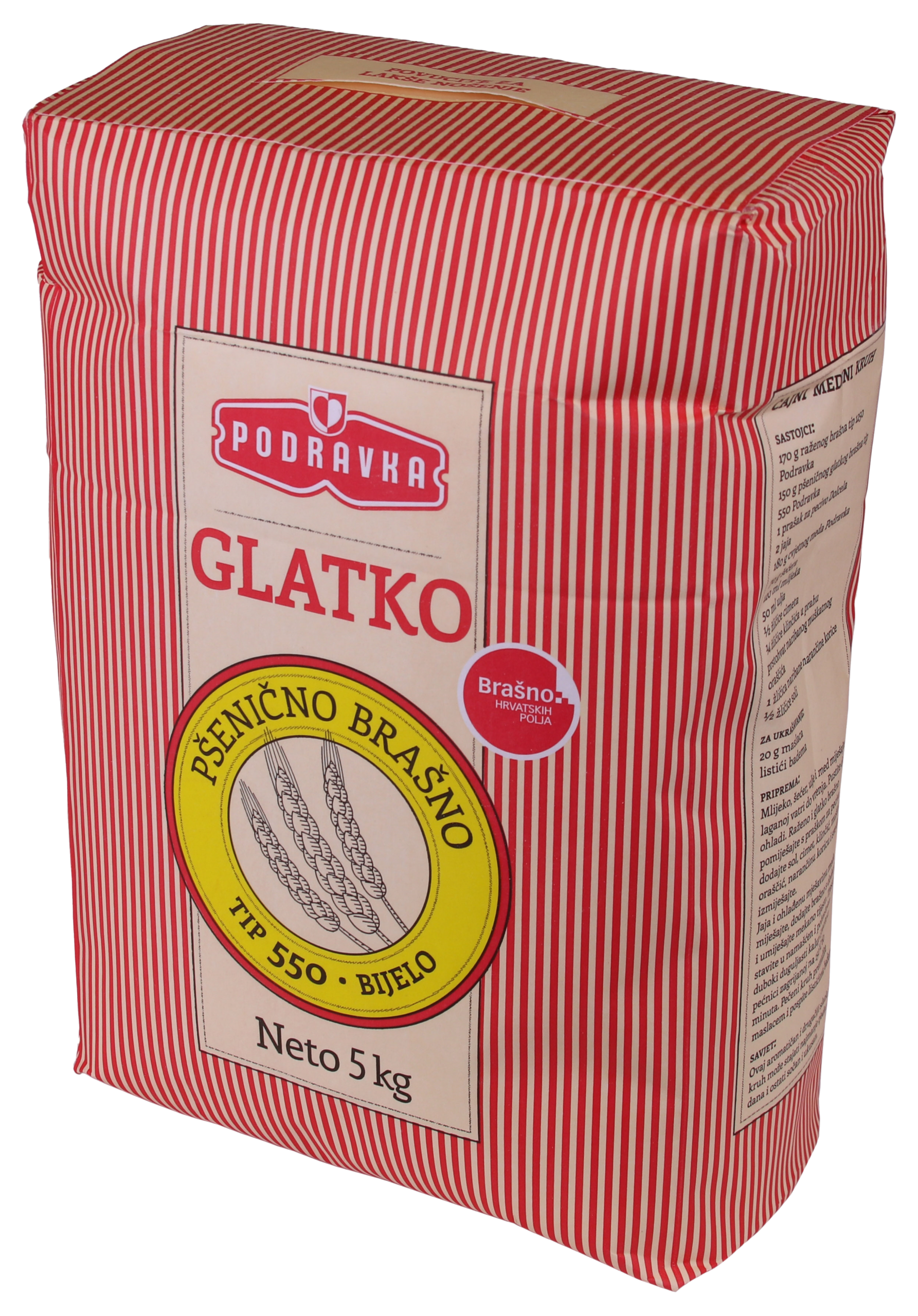 Fine white wheat flour