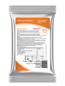 Custard slice cream mix