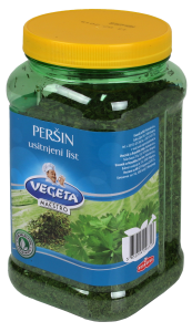 Dried parsley leaves