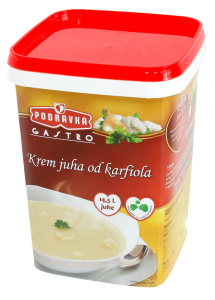 Creamy cauliflower soup