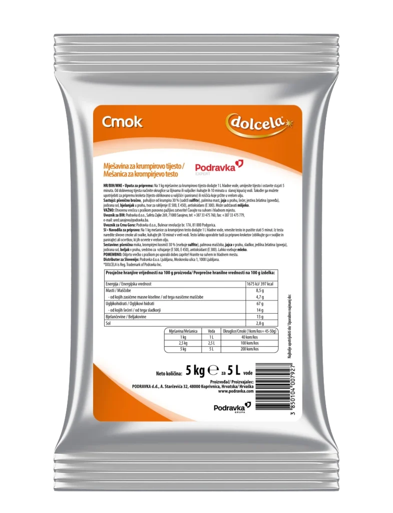 Cmok - mješavina za krumpirovo tijesto