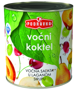 Fruit cocktail compote