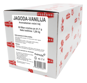 Strawberry and vanilla tea