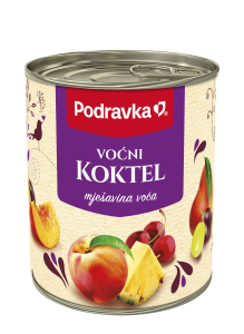 Fruit cocktail compote