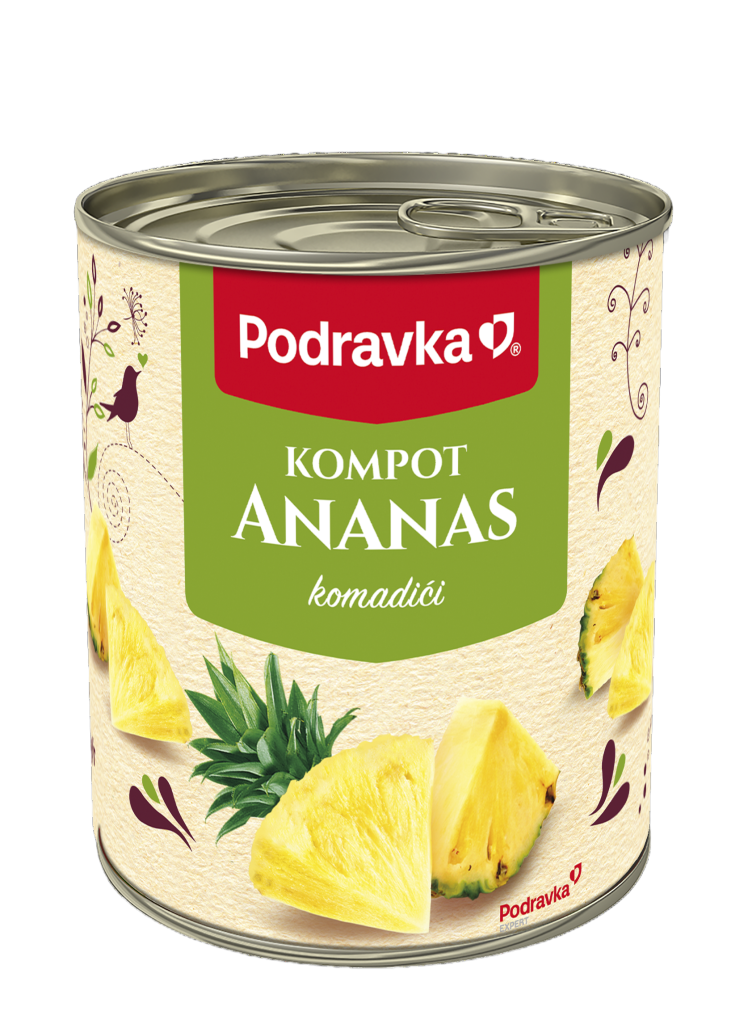 Pineapple compote