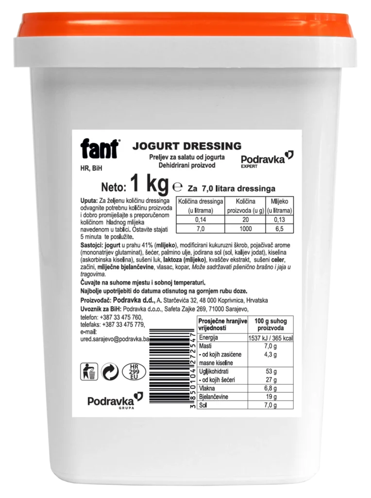 Jogurt dressing