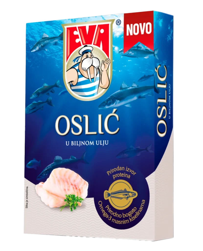 Oslić u biljnom ulju