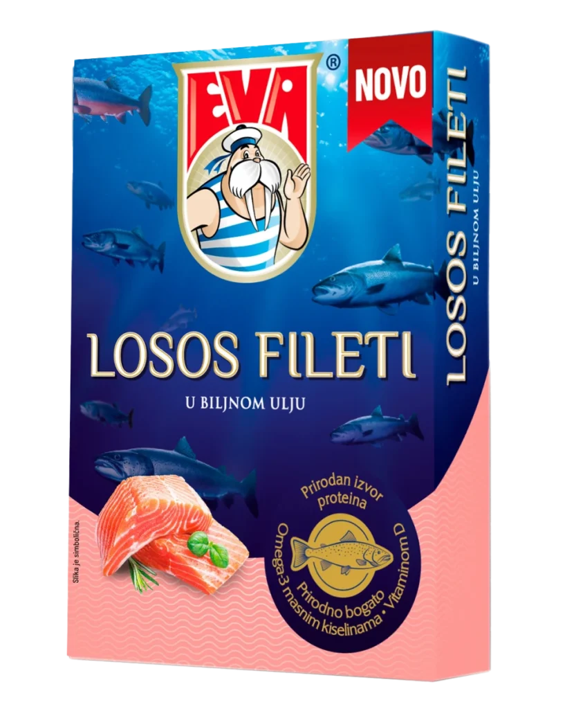 Losos fileti u biljnom ulju