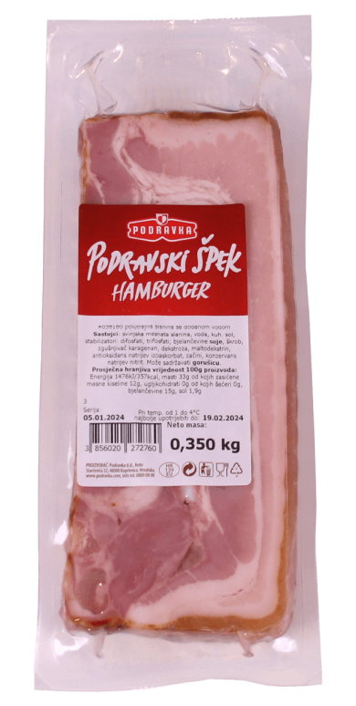 PODRAVSKI ŠPEK, 350 g
