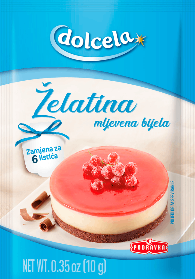 Želatina mljevena bijela