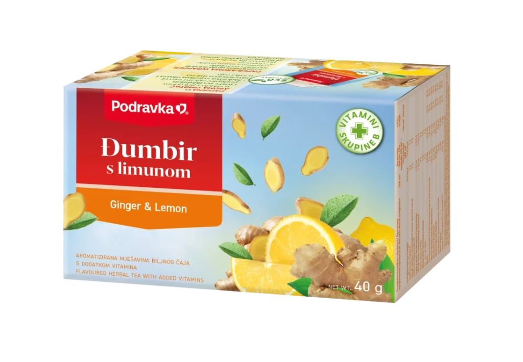 Čaj đumbir-limun