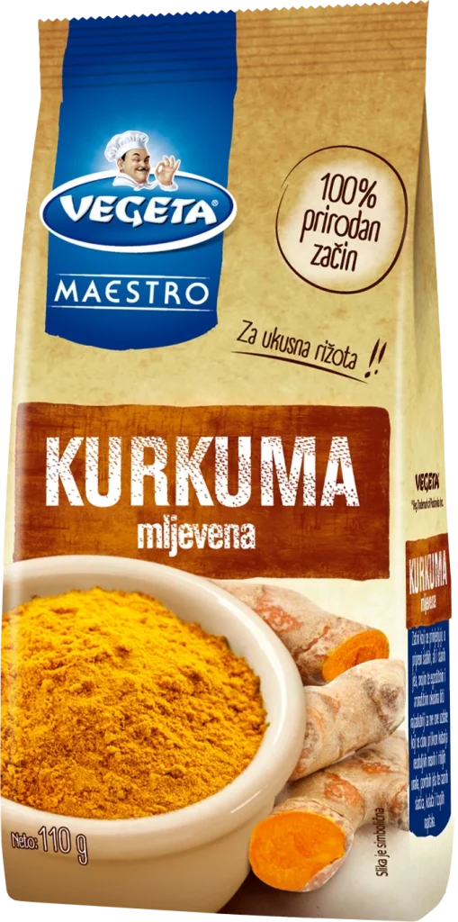 Kurkuma mljevena