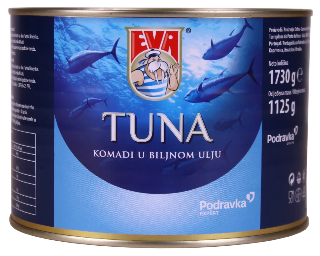 Tuna komadi u biljnom ulju