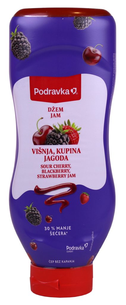 Džem višnja, kupina, jagoda