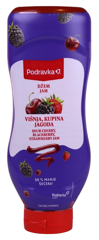 Džem višnja, kupina, jagoda