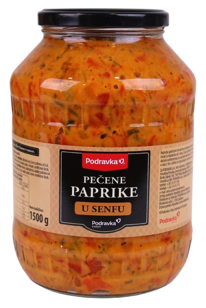 Pečene paprike u senfu