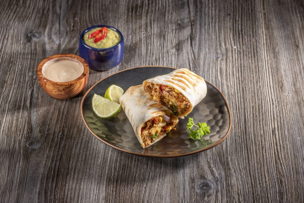 Burrito s pulled porkom