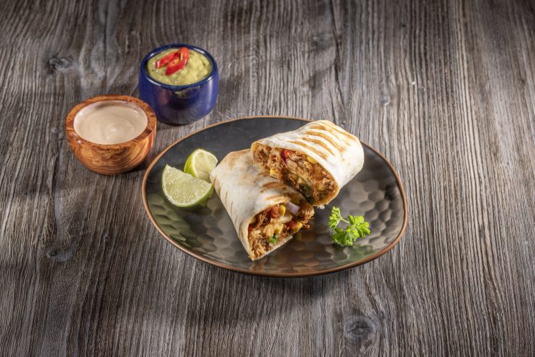 Burrito s pulled porkom