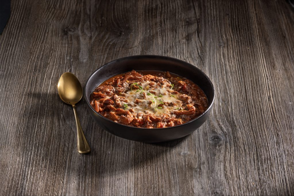 Fileki u aromatičnom umaku gratinirani s paškim sirom