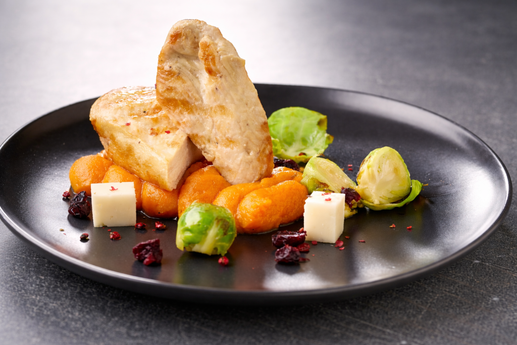 Piletina sa zapečenom prokulicom