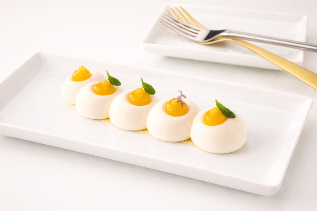 Panna cotta s breskvom