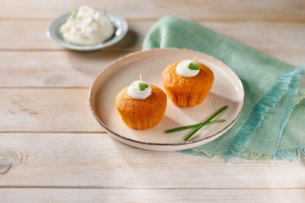 Slani muffini s rajčicom