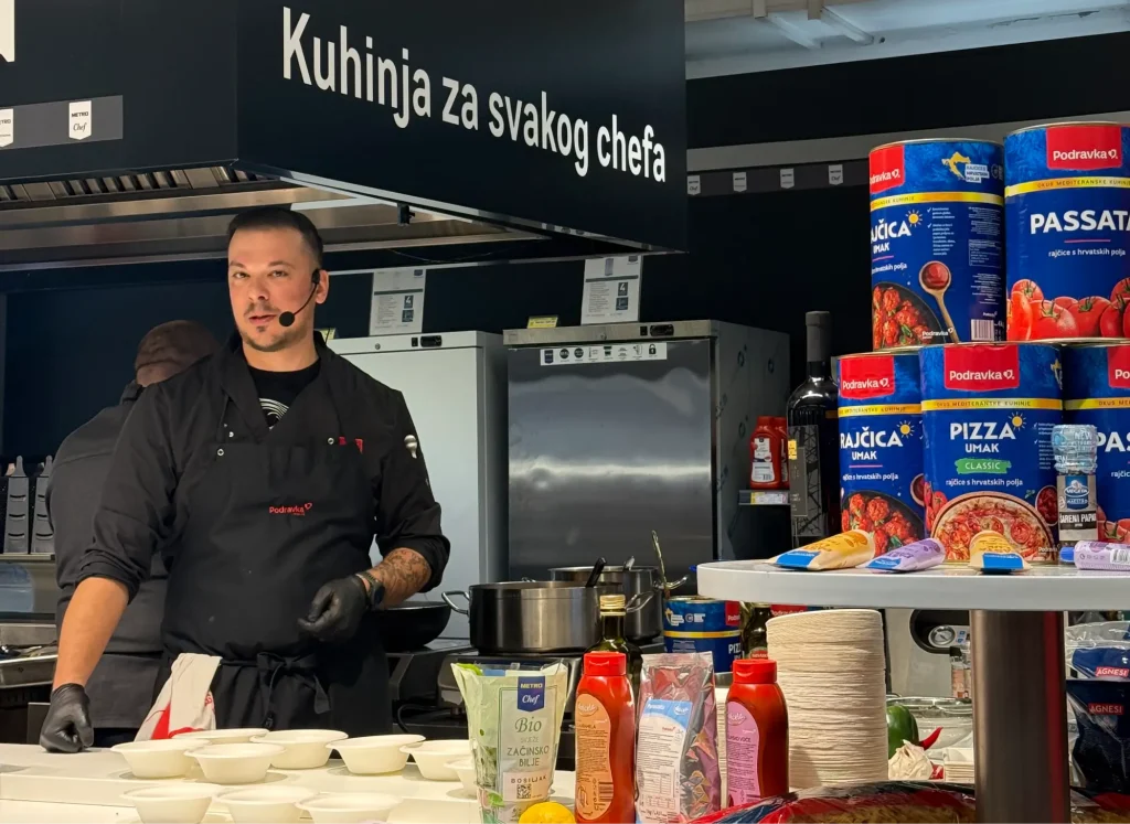 Trattoria by Podravka workshops in METRO centers