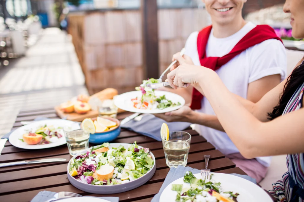Guests looking for something light? Offer them nutritious salads