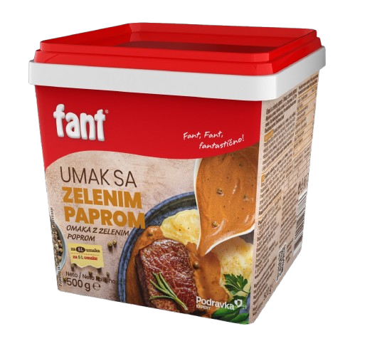 Fant umak sa zelenim paprom